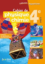 Cahier - Physique-chimie 4e - Edition 2021