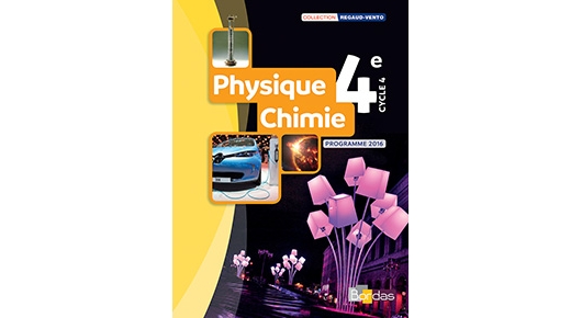 Regaud-Vento, manuel Physique-Chimie 4e, ressources à télécharger pour